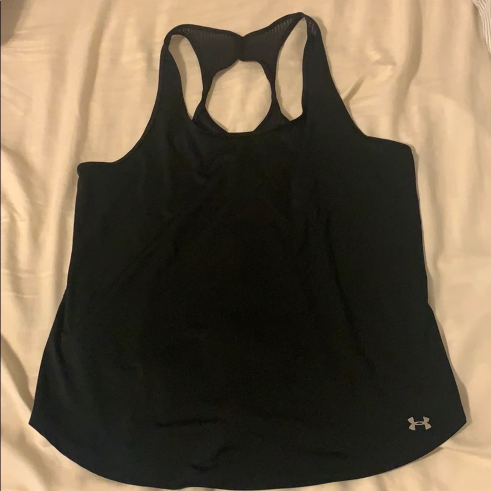 Black Under Armour tank top